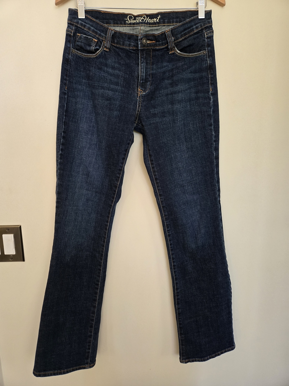 Old Navy Dark Blue Bootcut Jeans